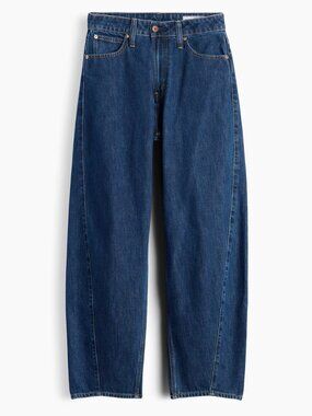 Gap Curvy High Rise Barrel Jeans